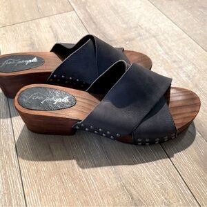 Free People Sonnet Studded Clog Sandal